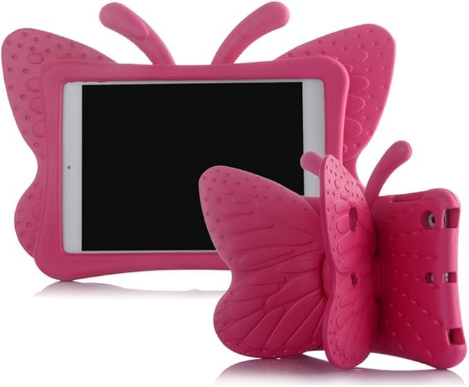 Ipad 2 3 4 Case,ER CHEN Kids Light Weight Cute Butterfly Design Shock Proof EVA Foam Series Case ... | Amazon (US)