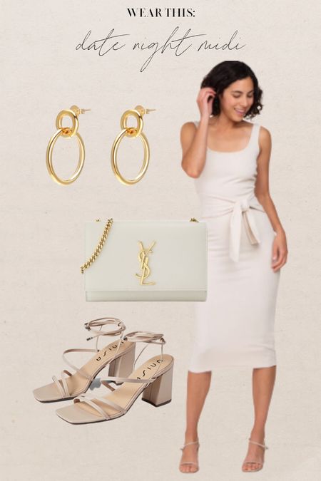 Date night outfits from pink blush #yslbags #pinkblushdresses #amazonshoes #nudeheels #amazonfinds #amazonfashion #amazon #goldhoops #dresses #weddingguestdress #datenight #bridalshowerdress #fallstyle #neutralstyle #neuatraloutfits 

#LTKstyletip #LTKshoecrush #LTKunder100