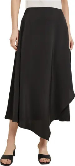 Asymmetric Charmeuse Maxi Skirt | Nordstrom