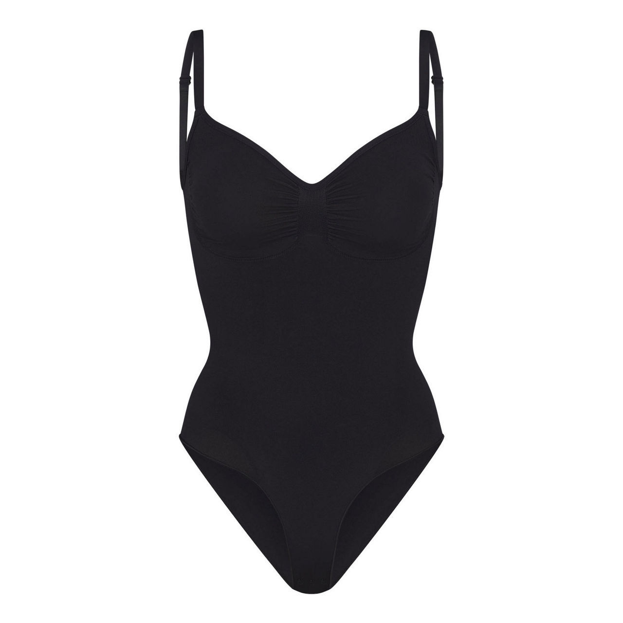SKIMS SEAMLESS SCULPT Brief Bodysuit Onyx - Onyx | Brown Thomas (IE)