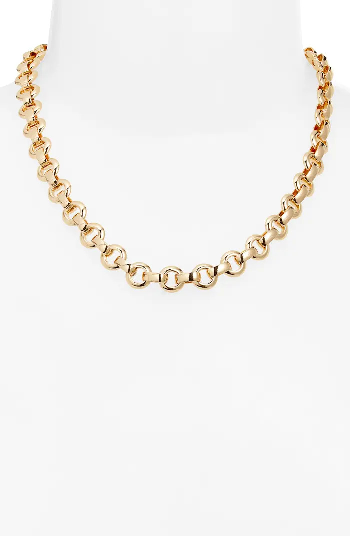 Open Edit Flat Cable Chain Necklace | Nordstromrack | Nordstrom Rack