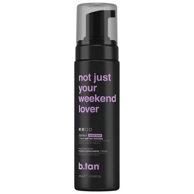 b.tan Not Just Your Week End Lover Self Tan Mousse - 6.7 fl oz | Target