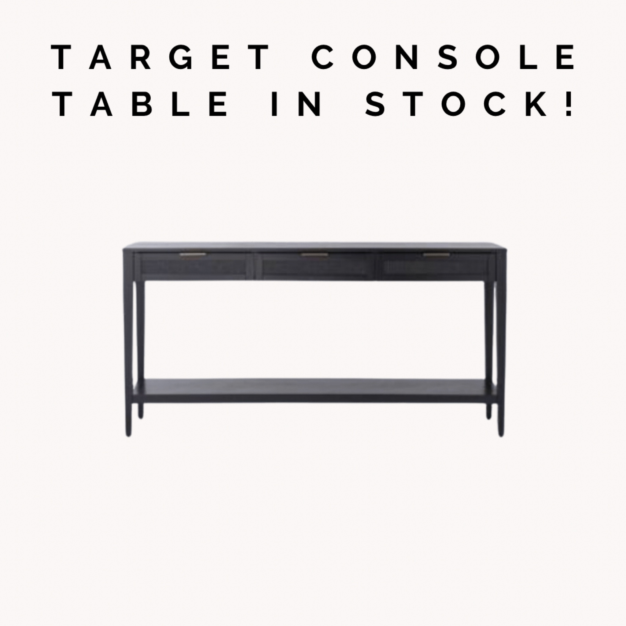 Just got this console ordered for our entryway! It’s finally back in stock at target and only $330! Great price for the size and quality. Very popular item and will sell out quickly! 

#LTKHoliday #LTKhome #LTKFind