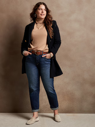Curvy Girlfriend Jean | Banana Republic Factory