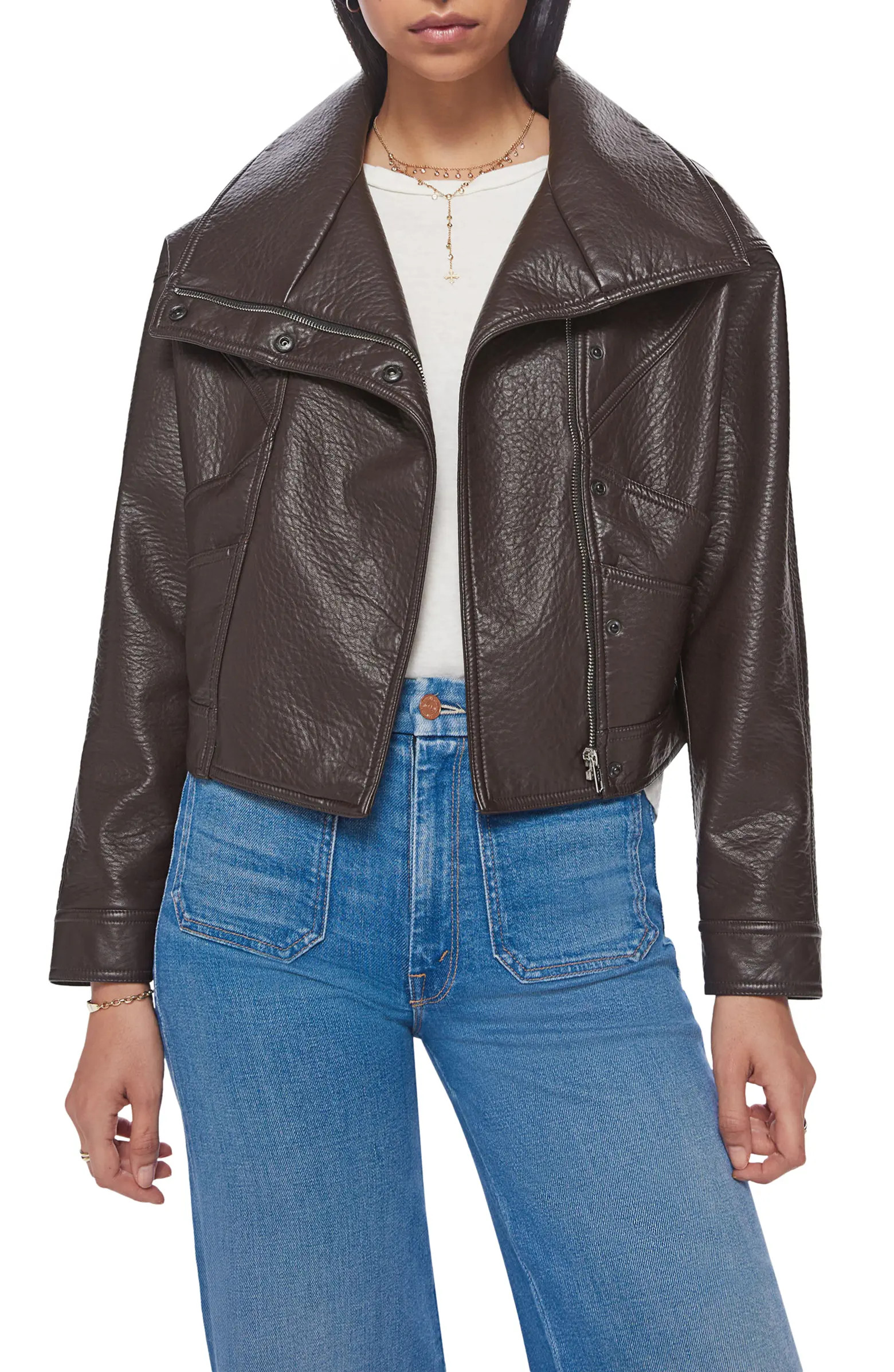 Faux Leather Moto Jacket | Nordstrom