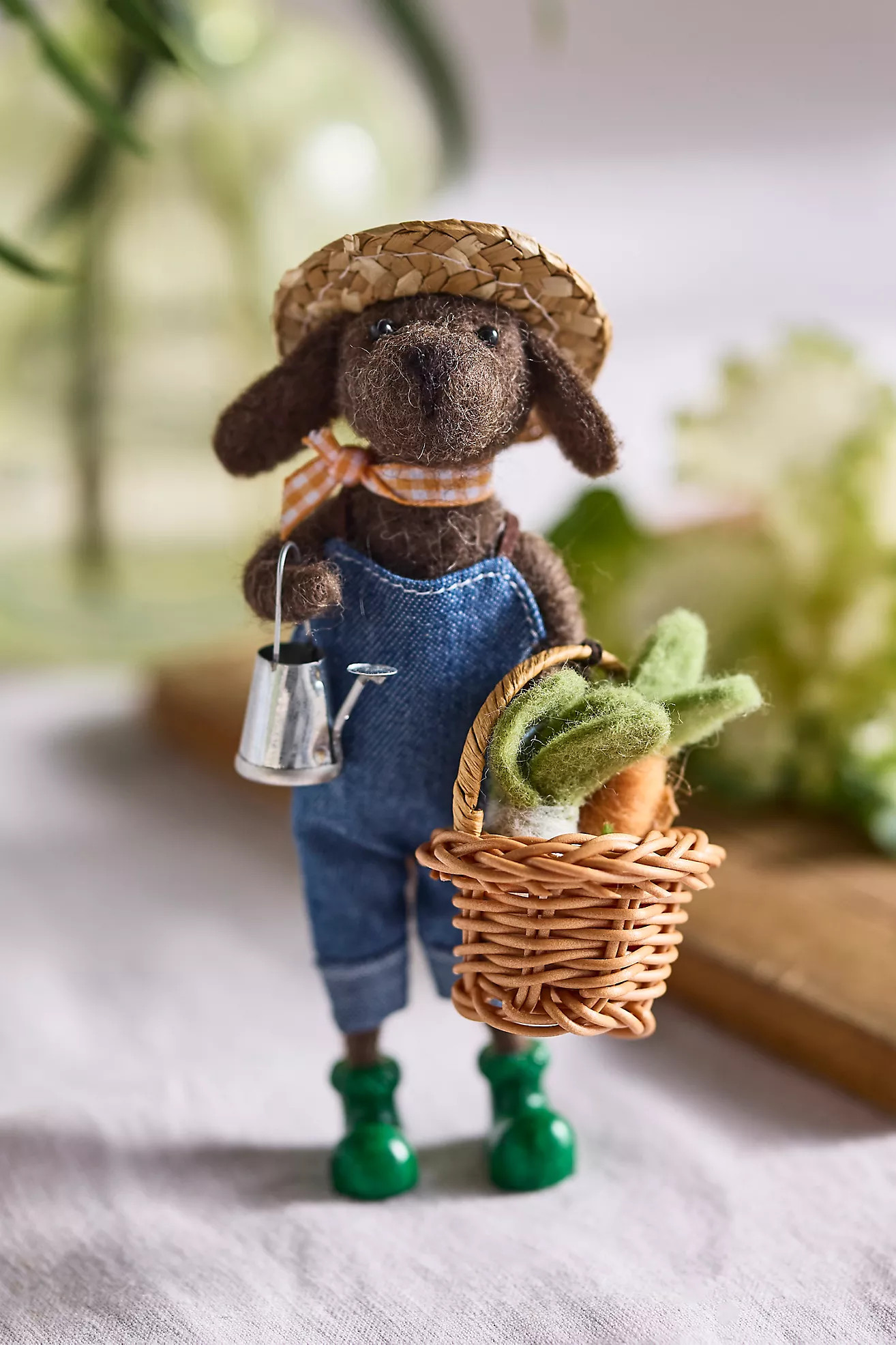 Gardener Dog Felt Critter | Terrain