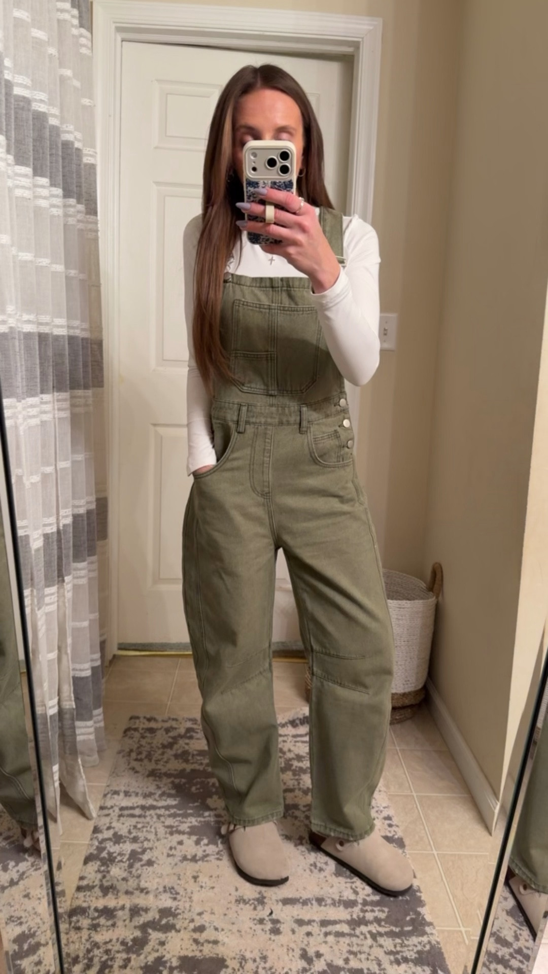 This is my third pair of these barrel overalls now they’re so good! Super flattering and perfect for spring transition weather!

Wearing S run a little big 

#LTKootd #LTKmomlife #LTKOver40