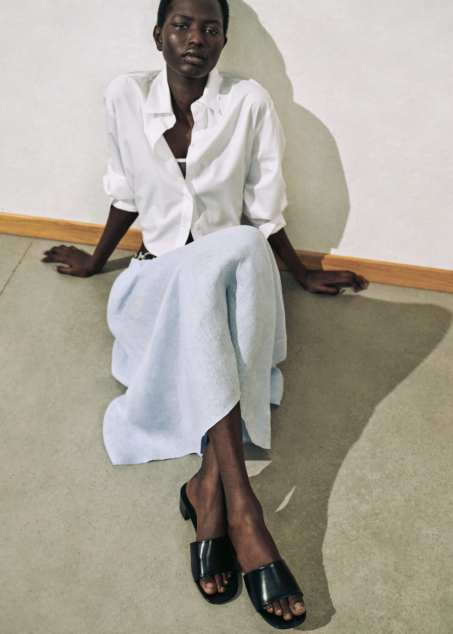 Block-heel sandals with strap - Women | MANGO United Kingdom | MANGO (UK)