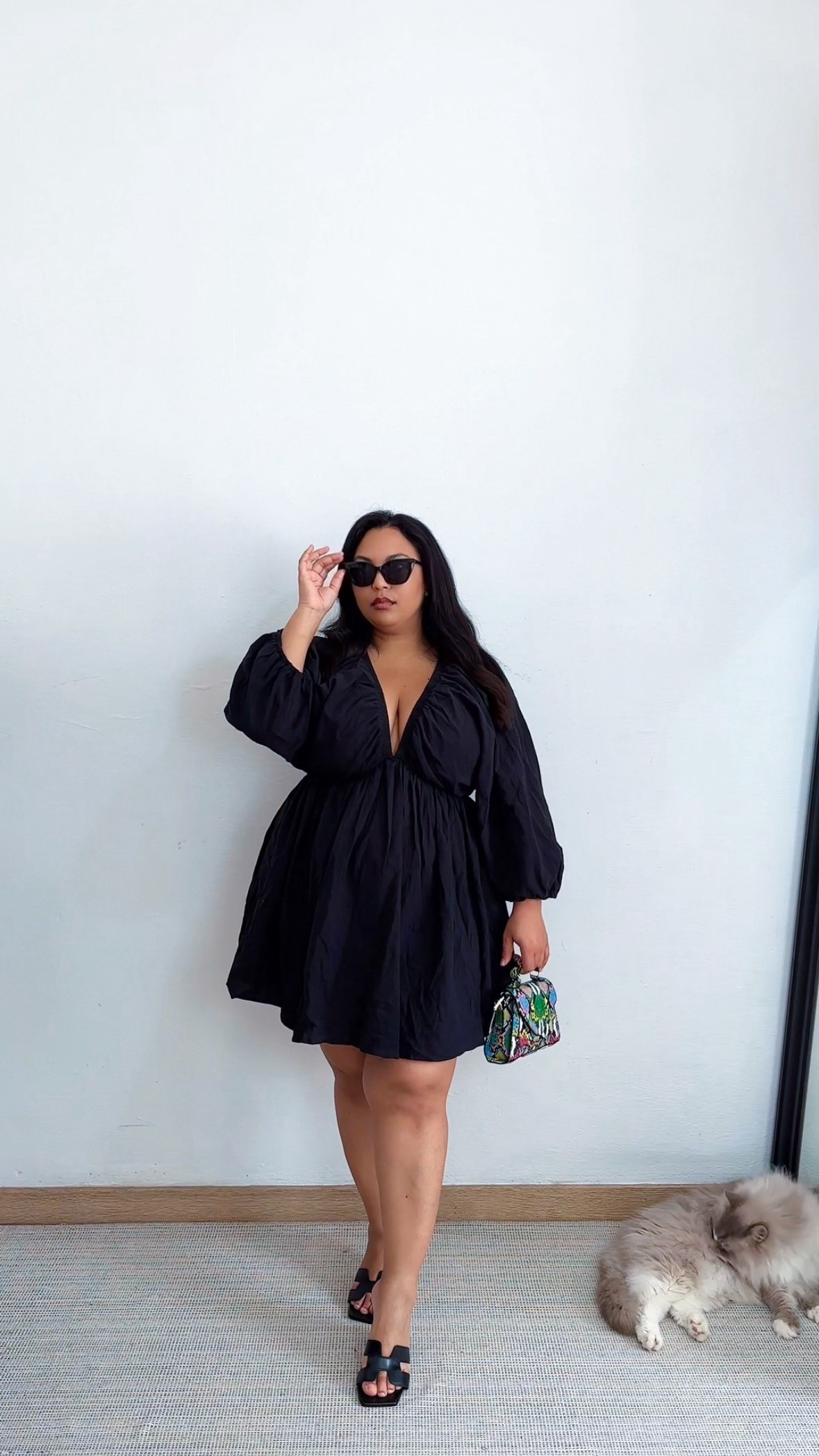 Cutest curvy little black dress for summer!

#littleblackdress #summerdress #curvydress #minidress #midsizedress 

#LTKsummer #LTKmidsize #LTKcurves