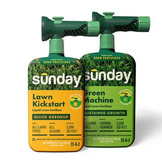 Season of Fertilizer Kit, 43 oz. Liquid Lawn Fertilizer, 5000 sq. ft. All Purpose, Spring and Sum... | The Home Depot
