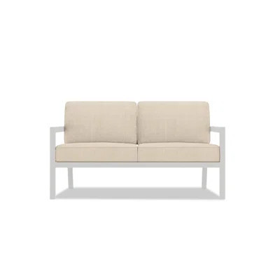 Vivant 56.25" Wide Outdoor Loveseat with Sunbrella® Cushions | Wayfair North America