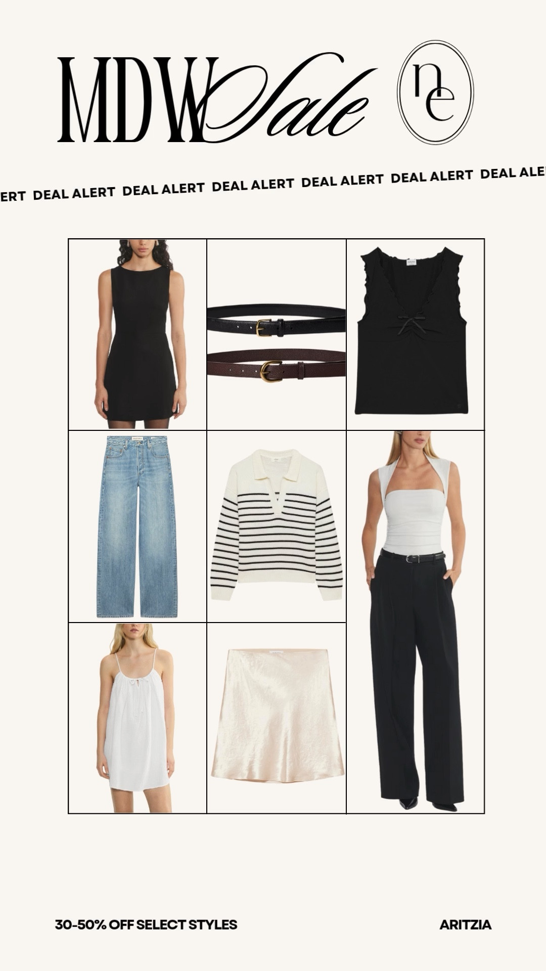 30-50% OFF select styles at Aritzia for MDW! 🤩


Summer outfit 
Summer fashion 
Workwear
Casual outfit 
Jeans 
Summer accessories 


#LTKFindsUnder100 #LTKSaleAlert #LTKStyleTip