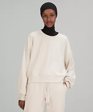 Softstreme Perfectly Oversized Cropped Crew | Women's Hoodies & Sweatshirts | lululemon | Lululemon (US)