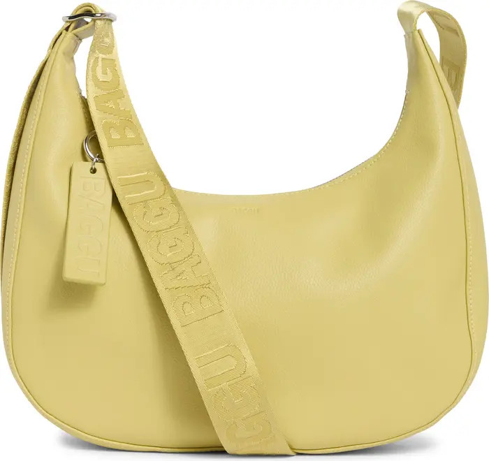 Baggu Medium Recycled Leather Crescent Shoulder Bag | Nordstromrack | Nordstrom Rack