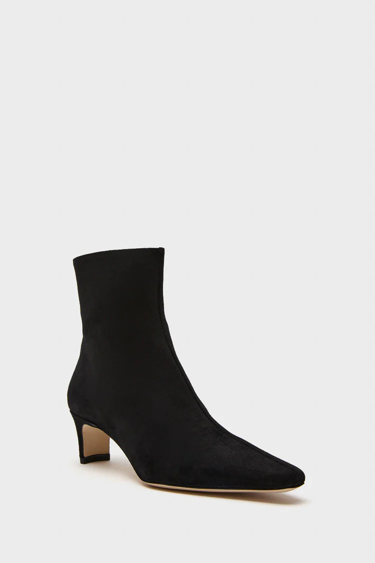 Black Suede Wally Ankle Boot | Tuckernuck (US)