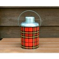 Plaid Jug Insulated Drink Jug, Faris Hot or Cold Thermic Jug, Vintage Picnic Jug | Etsy (US)