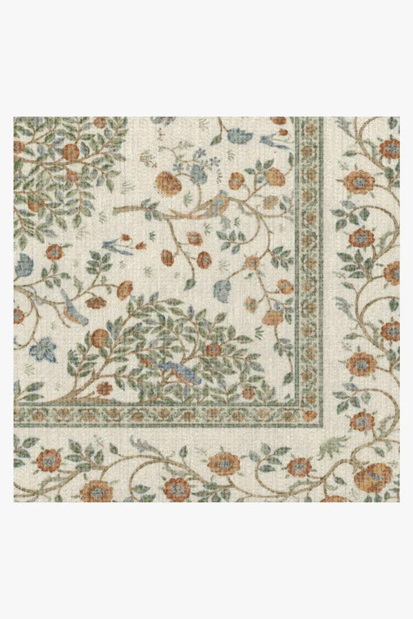 Morris & Co. Kelmscott Tree Green Tufted Rug | Ruggable | Ruggable