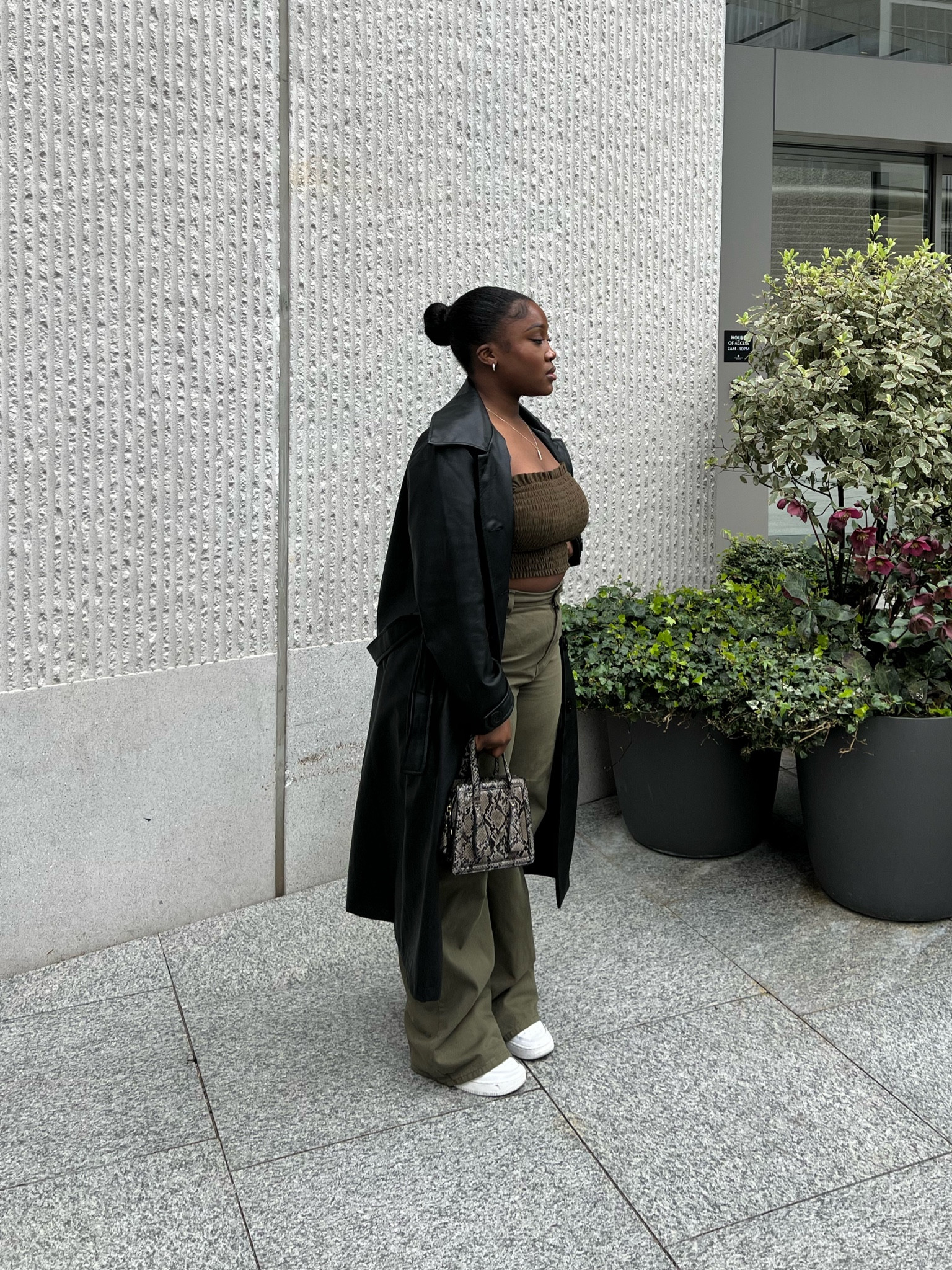Are we still wearing leather this summer? 

This is for those cold summer days when the weather can’t make its mind up! 

I’m wearing khaki cargo trousers, khaki tube top, white nike air force 1s and a black leather jacket - very lightweight and ideal for cold summer nights  

#LTKunder50 #LTKcurves #LTKfit