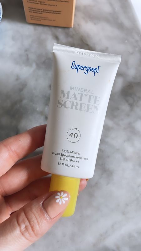 Supergoop Matte Screen sunscreen is perfect for us oily-skin girls!! 



#LTKbeauty #LTKswim #LTKSeasonal