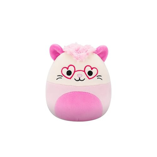 Squishmallows Original 5in Chambless The Pink Opossum with Heart Glasses – Official Jazwares Plush (Little) | Amazon (US)