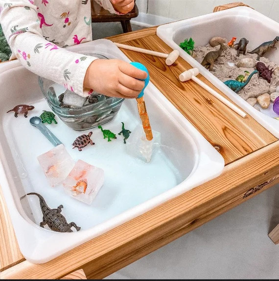 Kids Double Bin sensory Table for Outdoor & Indoor | Etsy (US)