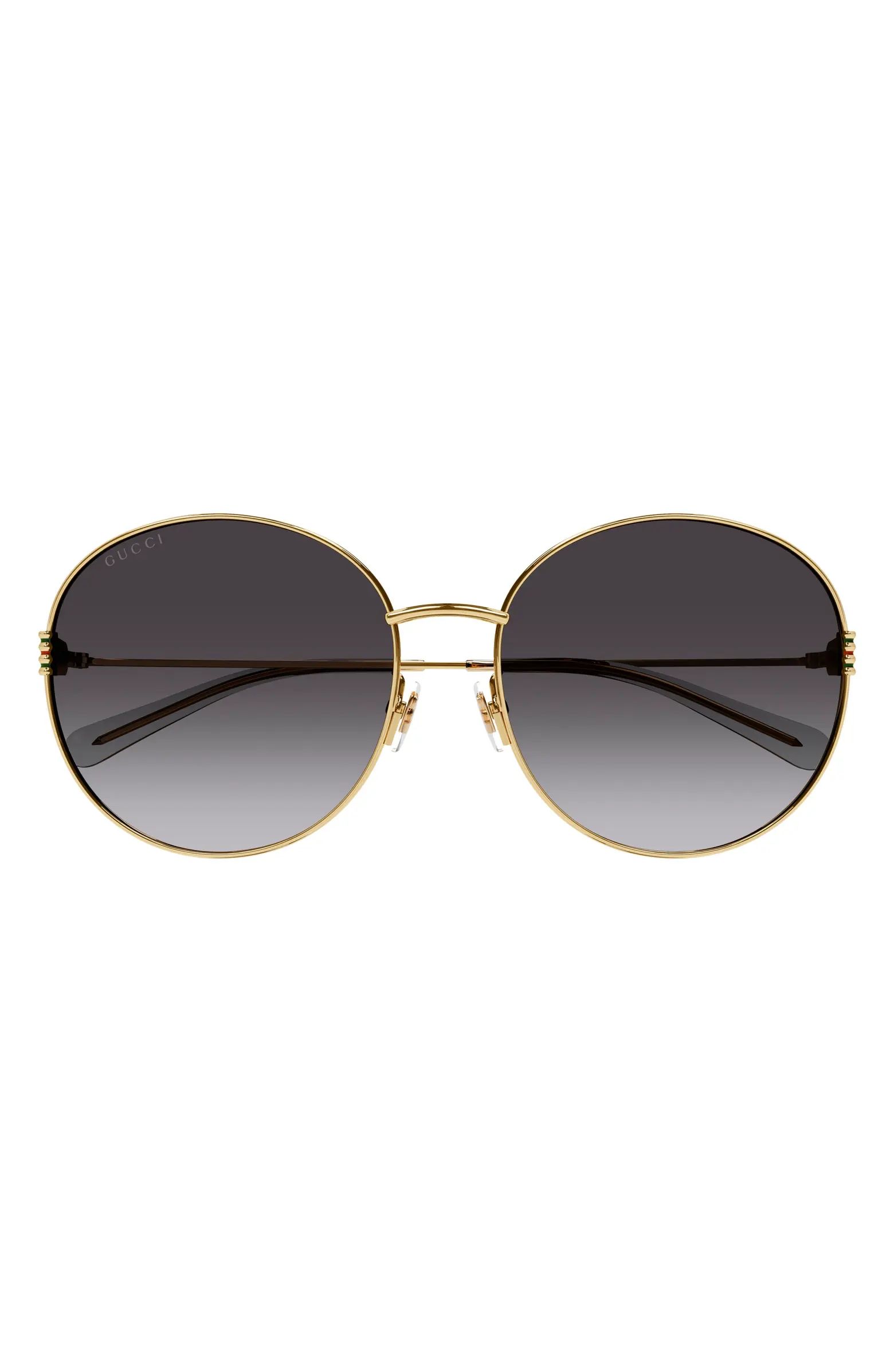 Gucci 60mm Gradient Round Sunglasses | Nordstrom | Nordstrom