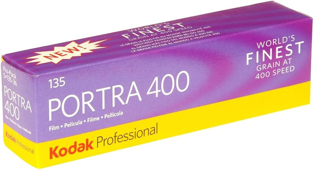 KODAK Portra 400 Professional ISO 400, 35mm, 36 Exposures, Color Negative Film (5 Roll per Pack ) | Amazon (US)