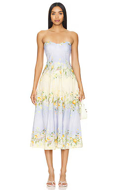 Yumi Kim Jen Dress in Coastal Grove Sunrise from Revolve.com | Revolve Clothing (Global)