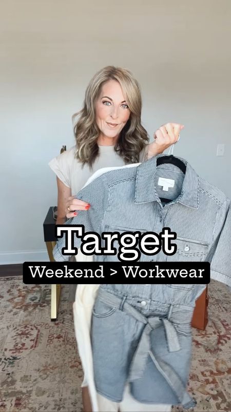 Target, romper and boiler suit. perfect for the weekend or work wearing size 2 in both  (each style comes in different colors) 

#LTKstyletip #LTKfindsunder50 #LTKover40