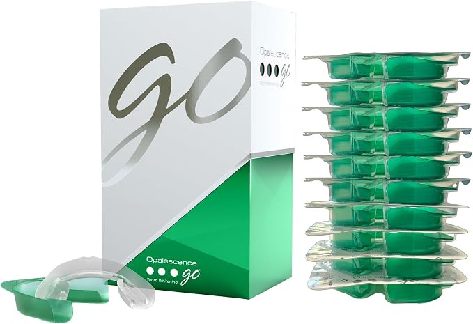 Opalescence Go 15- Prefilled Teeth Whitening Trays Kit - 15% Hydrogen Peroxide - (10 Treatments) ... | Amazon (US)