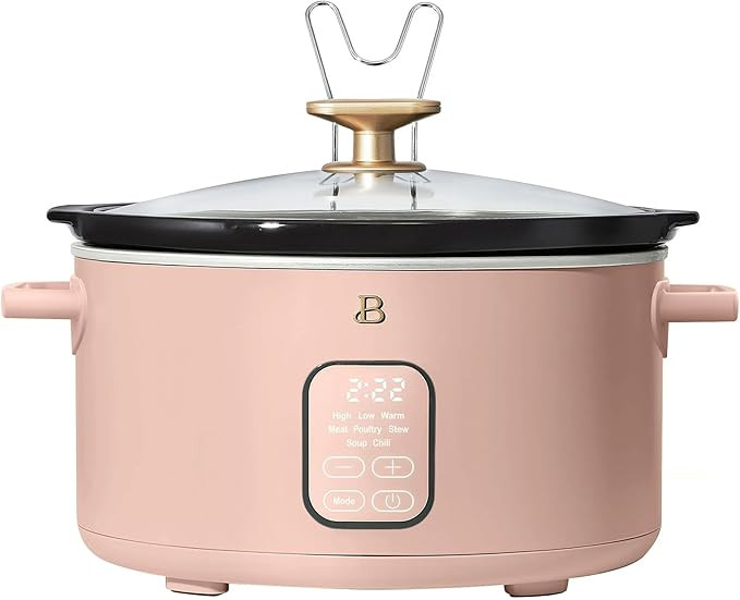 Beautiful 6 Qt Programmable Slow Cooker by Drew Barrymore-5 Preset Cooking Functions, Digital Cou... | Amazon (US)