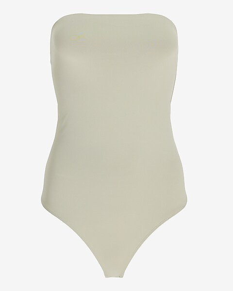Body Contour Tube Top Thong Bodysuit | Express