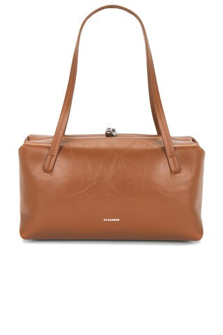 Jil Sander Goji Pillow Small Handle Bag in Brown | FWRD 