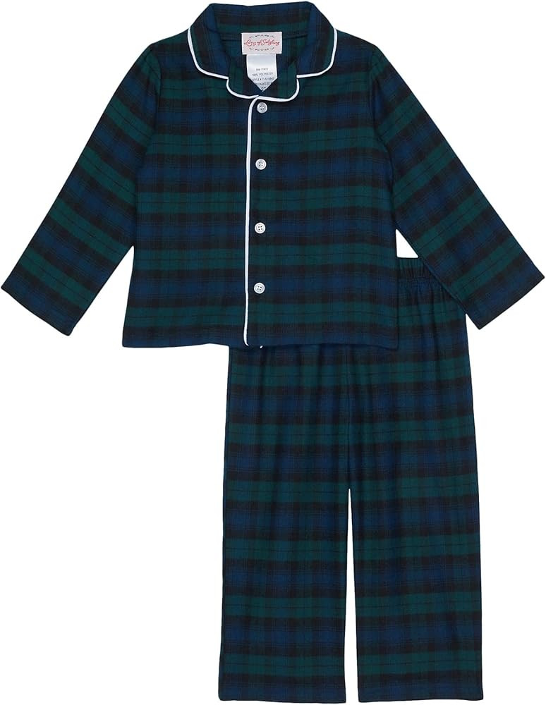 Lanz of Salzburg Sleepwear for Children Classic Long Sleeve and Pant Holiday Flannel Boys and Gir... | Amazon (US)