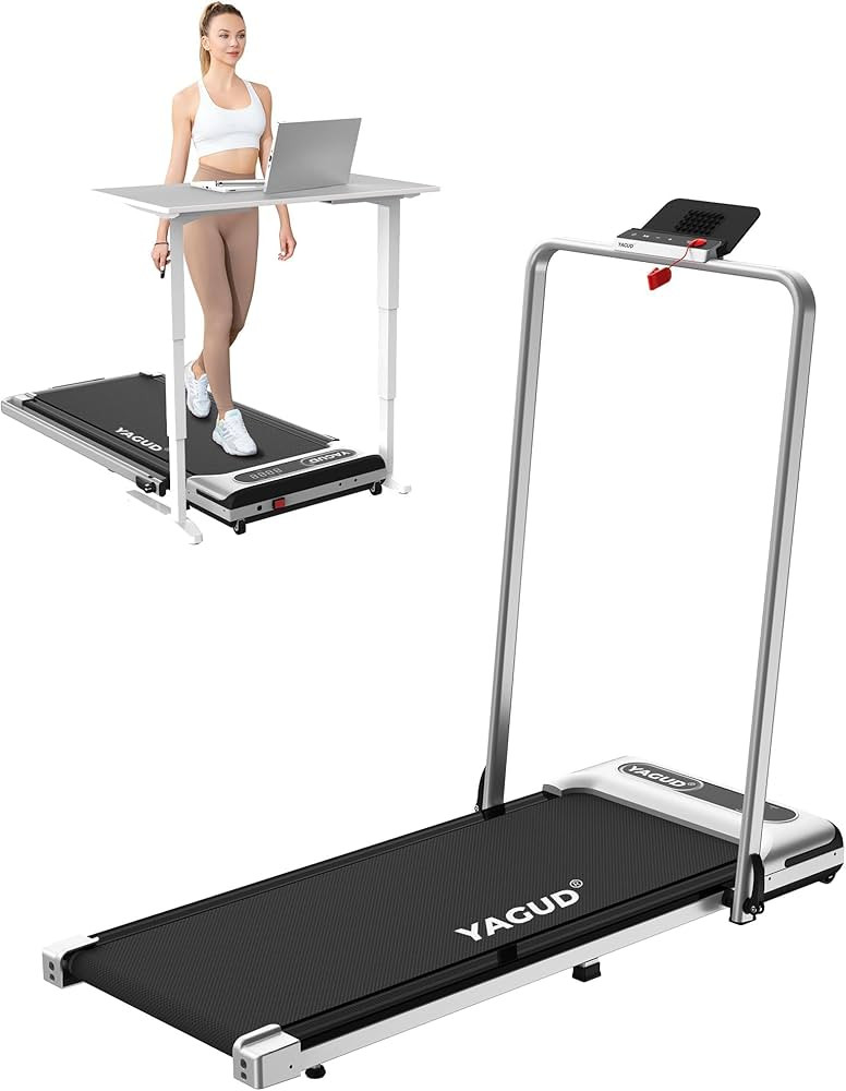 Under Desk Treadmill, Walking Pad for Home and Office, 2.5 HP Portable Walking Jogging Running Ma... | Amazon (US)