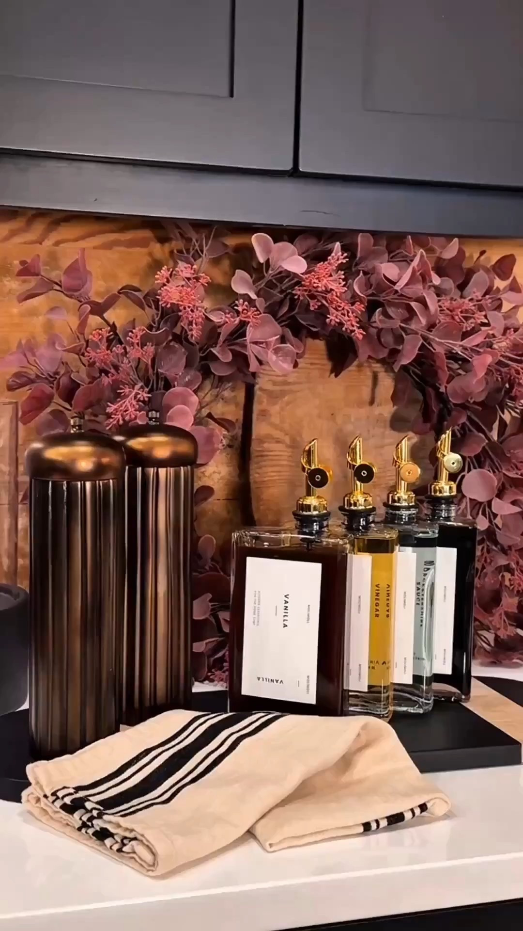 The most aesthetic organization in my kitchen! Not only are they beautiful, I use them all of the time. 

Amazon home finds. Kitchen finds. Coffee syrup dispenser. Salt and pepper grinder. Wreath. Modern kitchen. Tabletop firepit 


#LTKHome #LTKFindsUnder100 #LTKdayinmylife