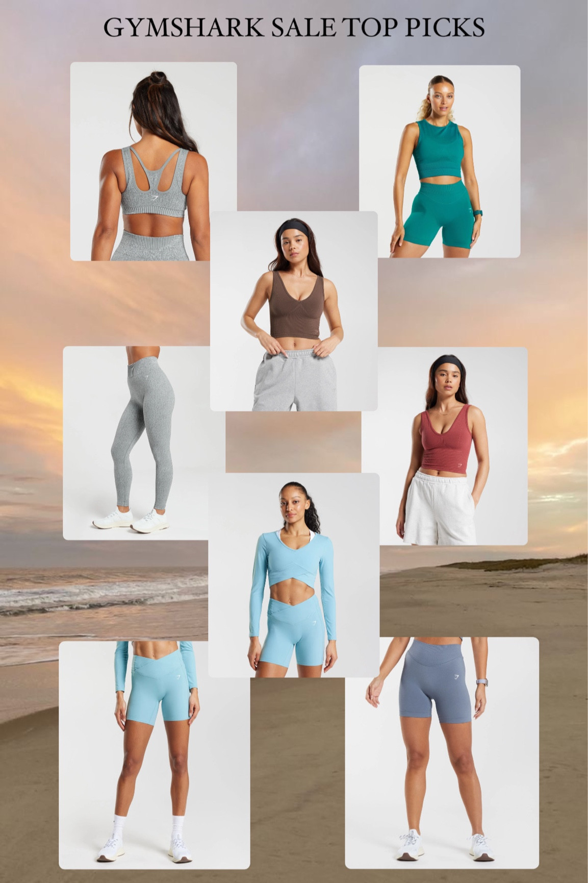 my top pics from the gymshark black friday sale! such a steal  one of my favorite activewear brands as a gym girly and so comfortable to workout in! I wear a size M in tops and M in bottoms :) 

#LTKsalealert #LTKfindsunder50 #LTKfitness