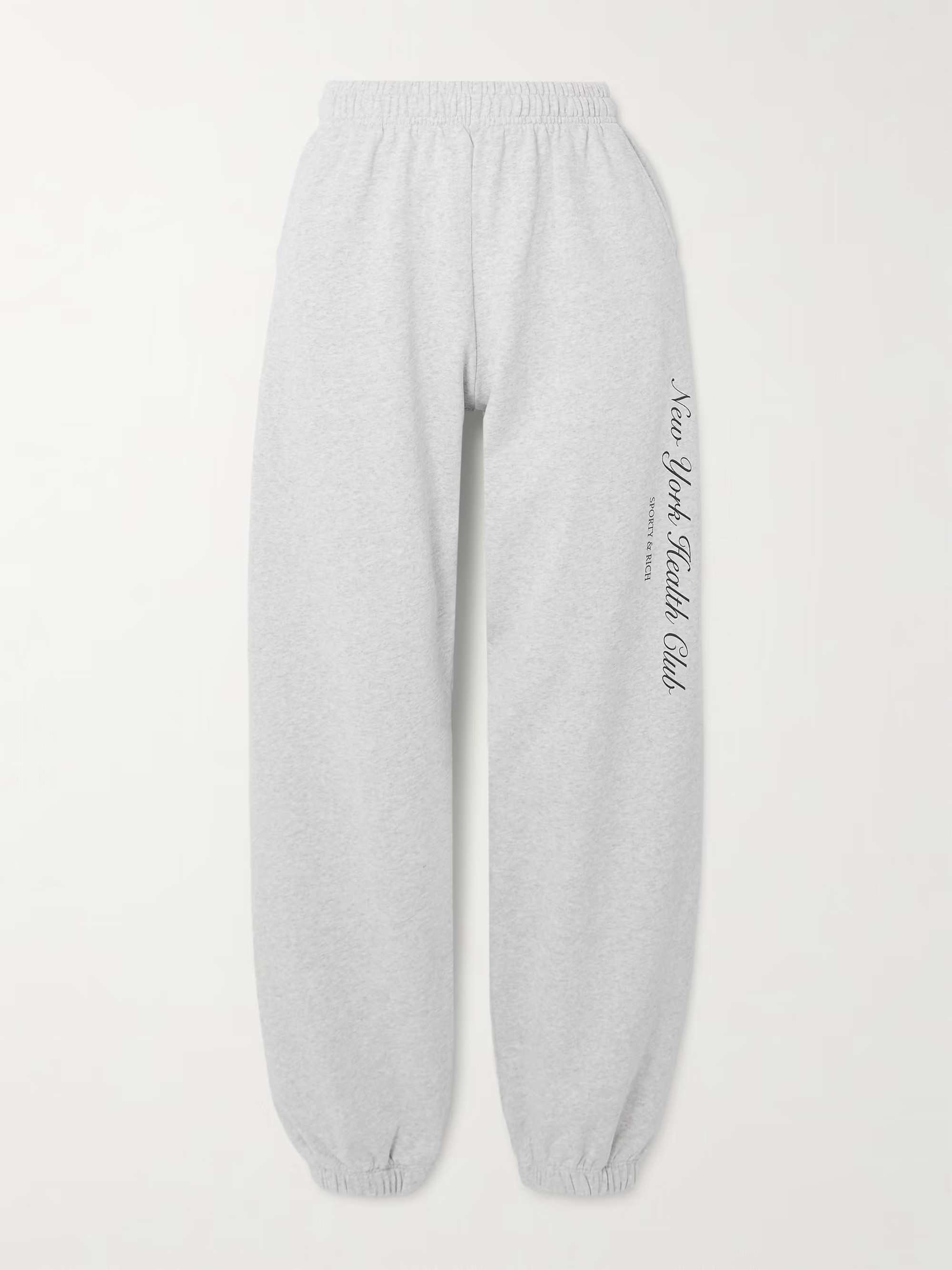 Printed cotton-jersey sweatpants | NET-A-PORTER (UK & EU)