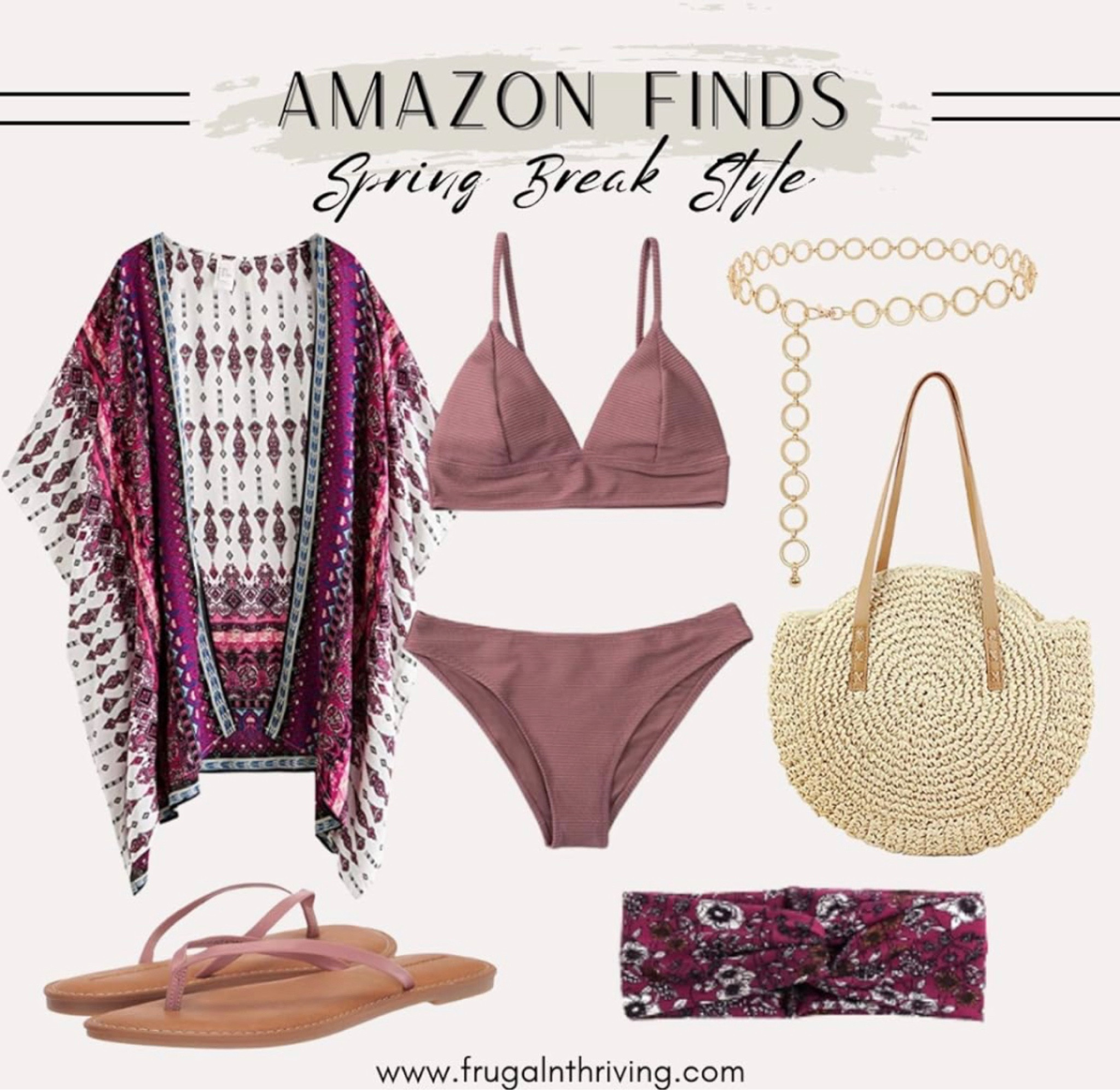 BRB…dreaming of the beach with these spring break finds from Amazon 🏝 #amazon #amazonfashion #beachwear #vacation #springbreak #swim

#LTKSeasonal #LTKstyletip #LTKswim