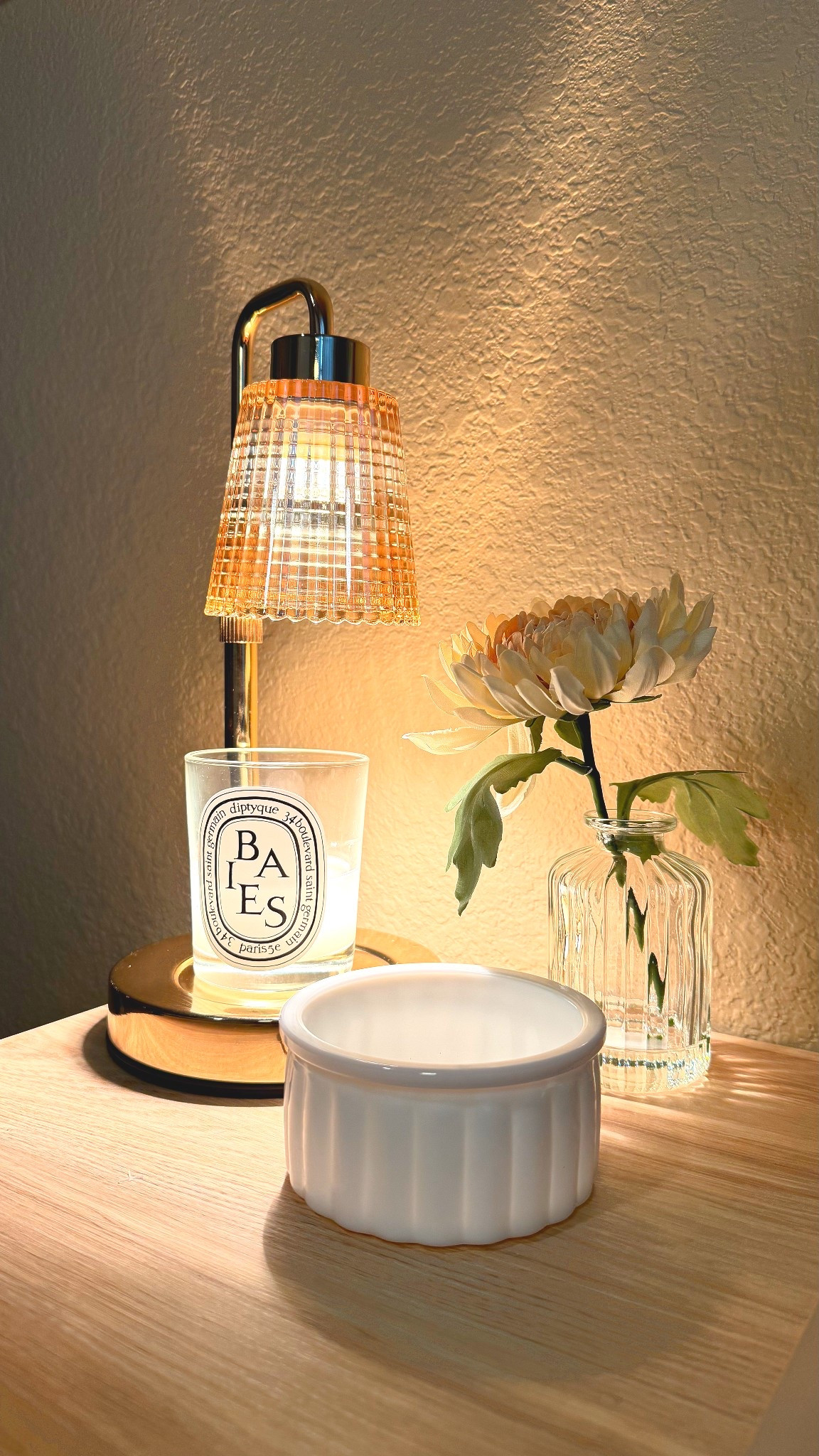 cutest candle warmer + cozy desk corner 🤍

#LTKHome #LTKFindsUnder50