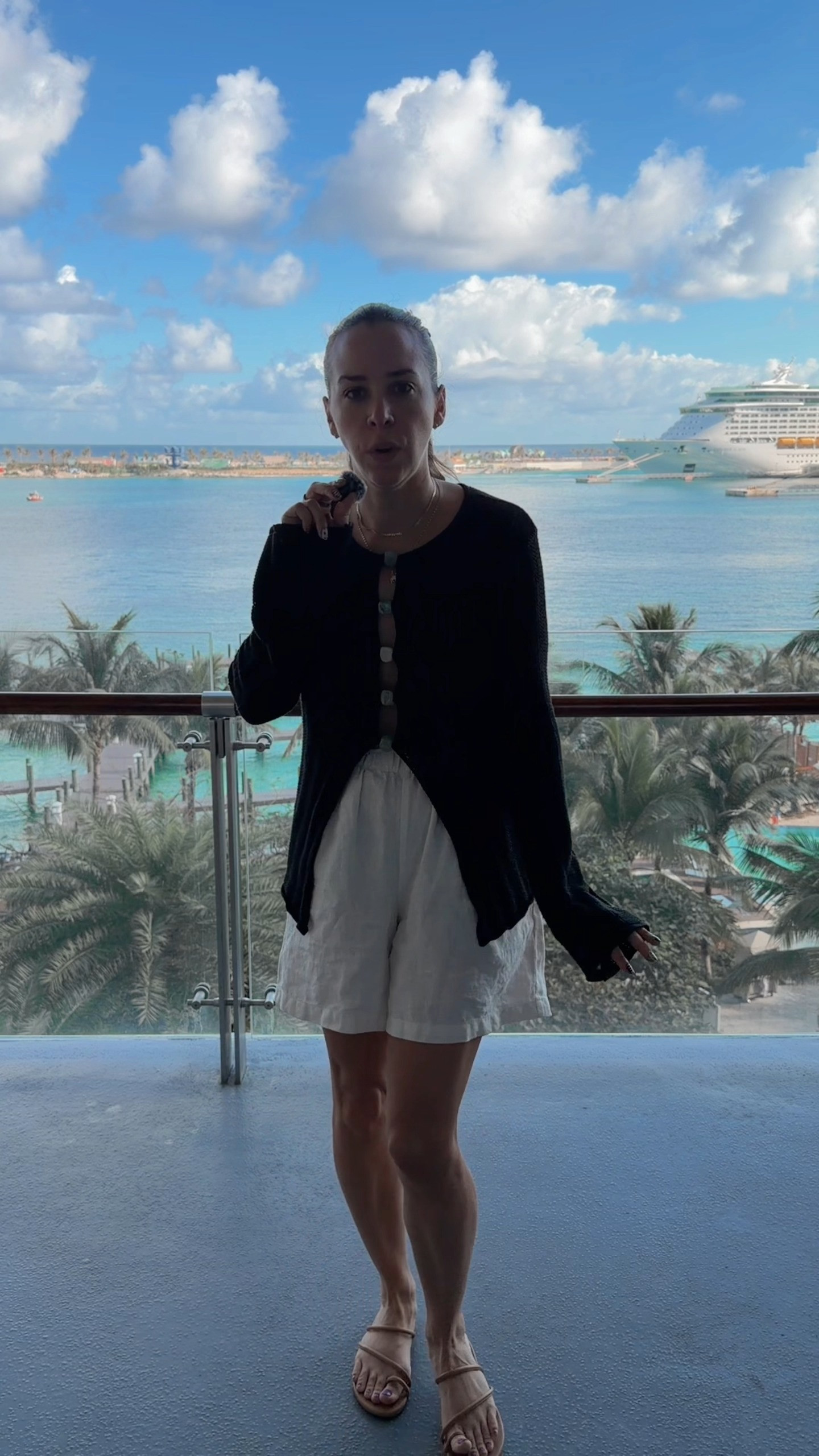 Crochet and linen shorts are a great vacation outfit combo. 

Nude sandals. Reformation sandals. Linen shorts. White linen shorts.

#LTKootd #LTKSeasonal #LTKTravel