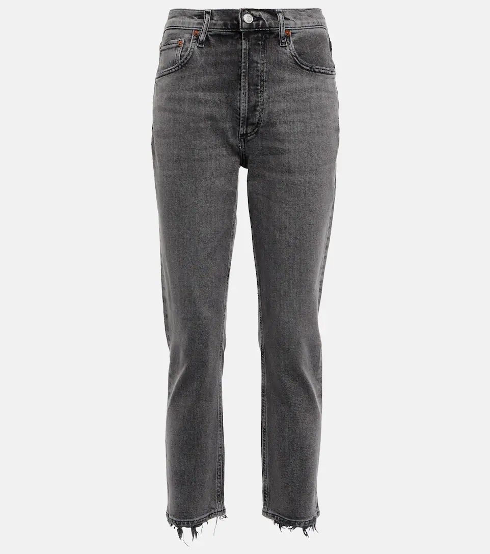 Riley high-rise cropped slim jeans | Mytheresa (UK)