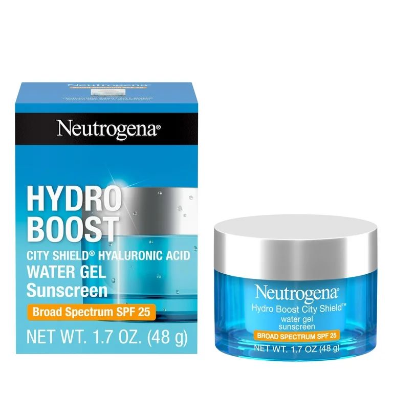 Neutrogena Hydro Boost City Shield Hydrating Water Gel, SPF 25, 1.7 oz | Walmart (US)
