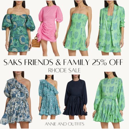 Gorgeous Rhode dresses are 25% off at the Saks Fifth Avenue Friends & Family sale now through Monday 3/27!

#weddingguest #weddingguestdress #springdress #summerdress #maxidress #vacationdress #floraldress #weddingguestshoes #heels #sakssale #saksfriendsandfamily #easterdress #resortwear #rhode

Follow my shop @annieandoutfits on the @shop.LTK app to shop this post and get my exclusive app-only content!

#liketkit #LTKsalealert #LTKwedding #LTKSeasonal
@shop.ltk
https://liketk.it/45jjT

#LTKtravel #LTKSeasonal #LTKsalealert