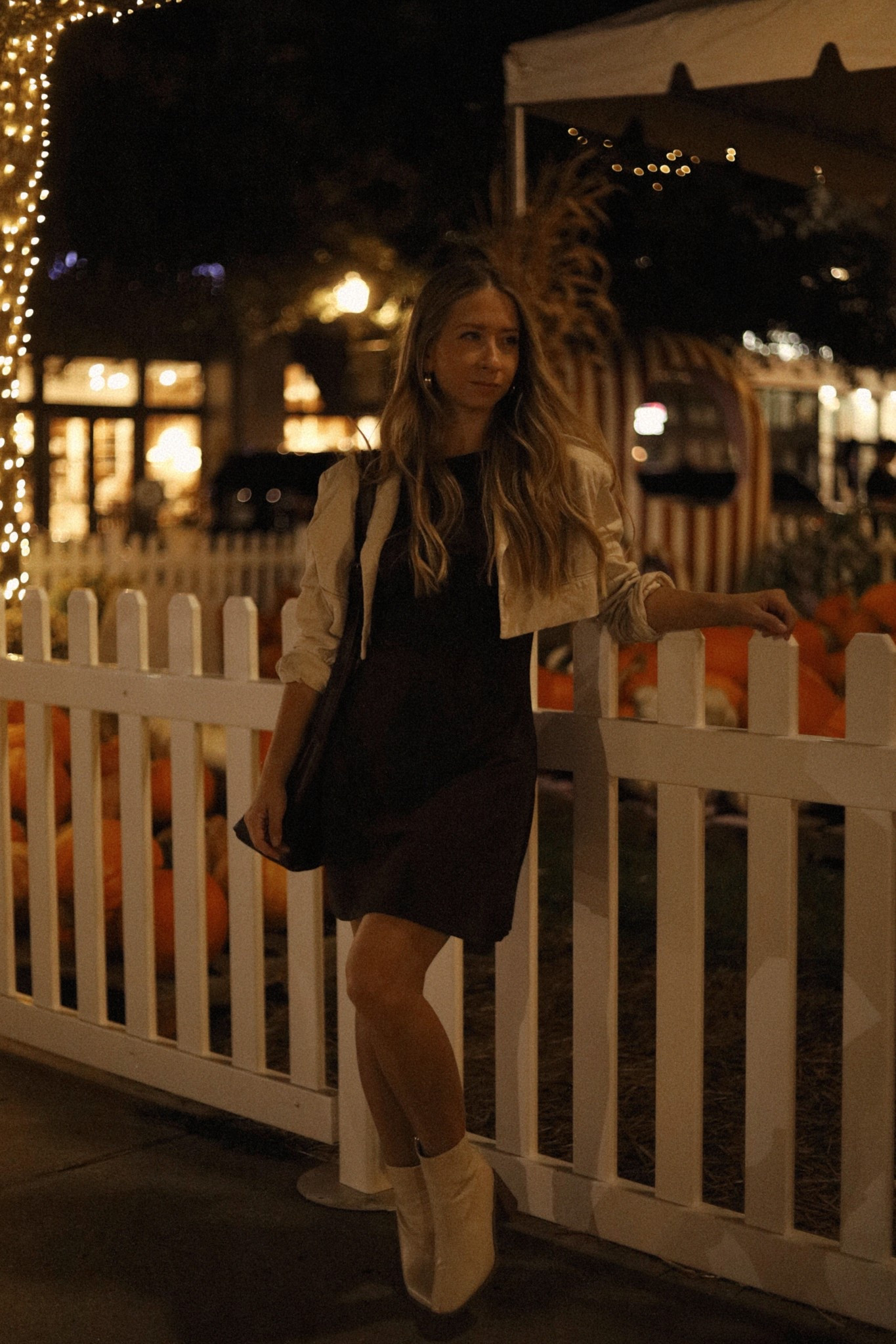 Fall brown dress and blazer outfit with ankle boots🍂

#LTKHoliday #LTKStyleTip #LTKSeasonal