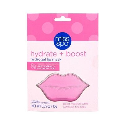 Miss Spa Hydrate and Boost Hydrogel Lip Mask - 1ct/0.35oz | Target