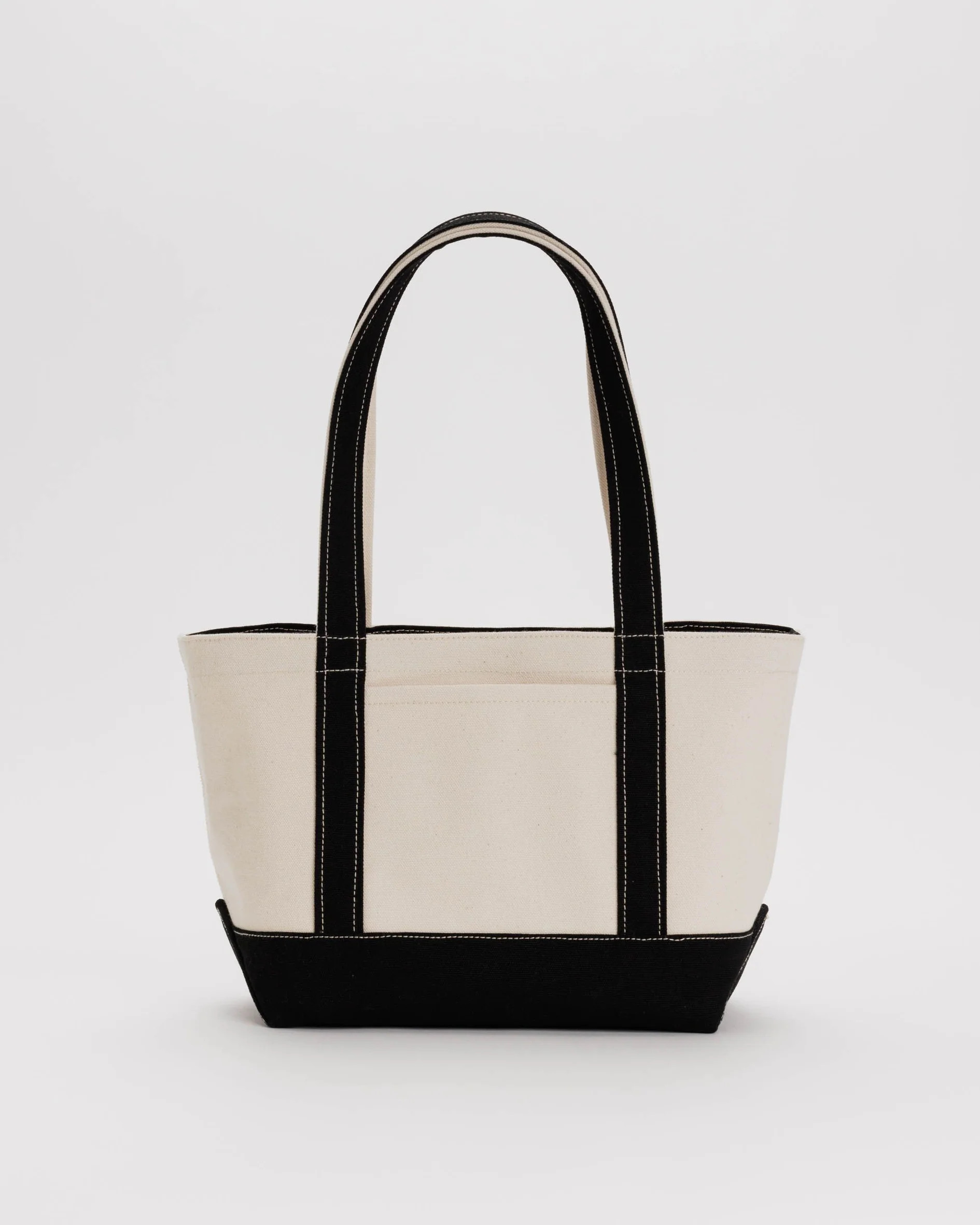 Small Heavyweight Canvas Tote : Black - Baggu | BAGGU