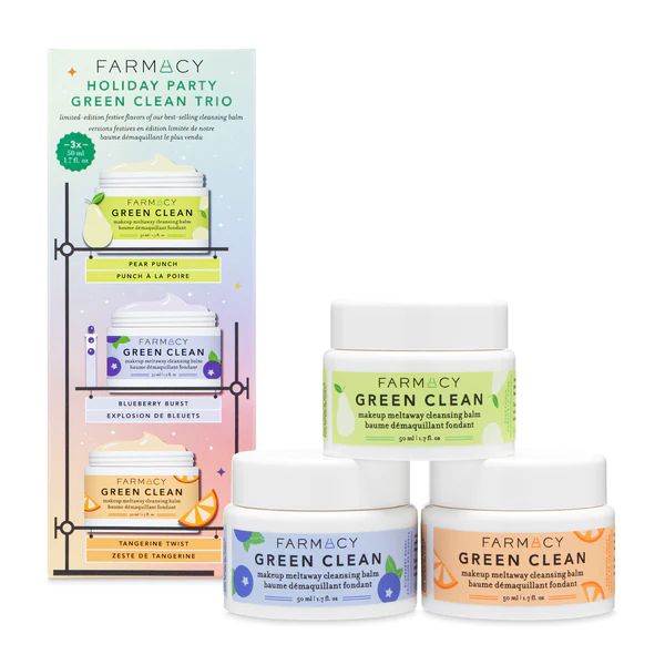 Holiday Party Green Clean Trio | Farmacy Beauty