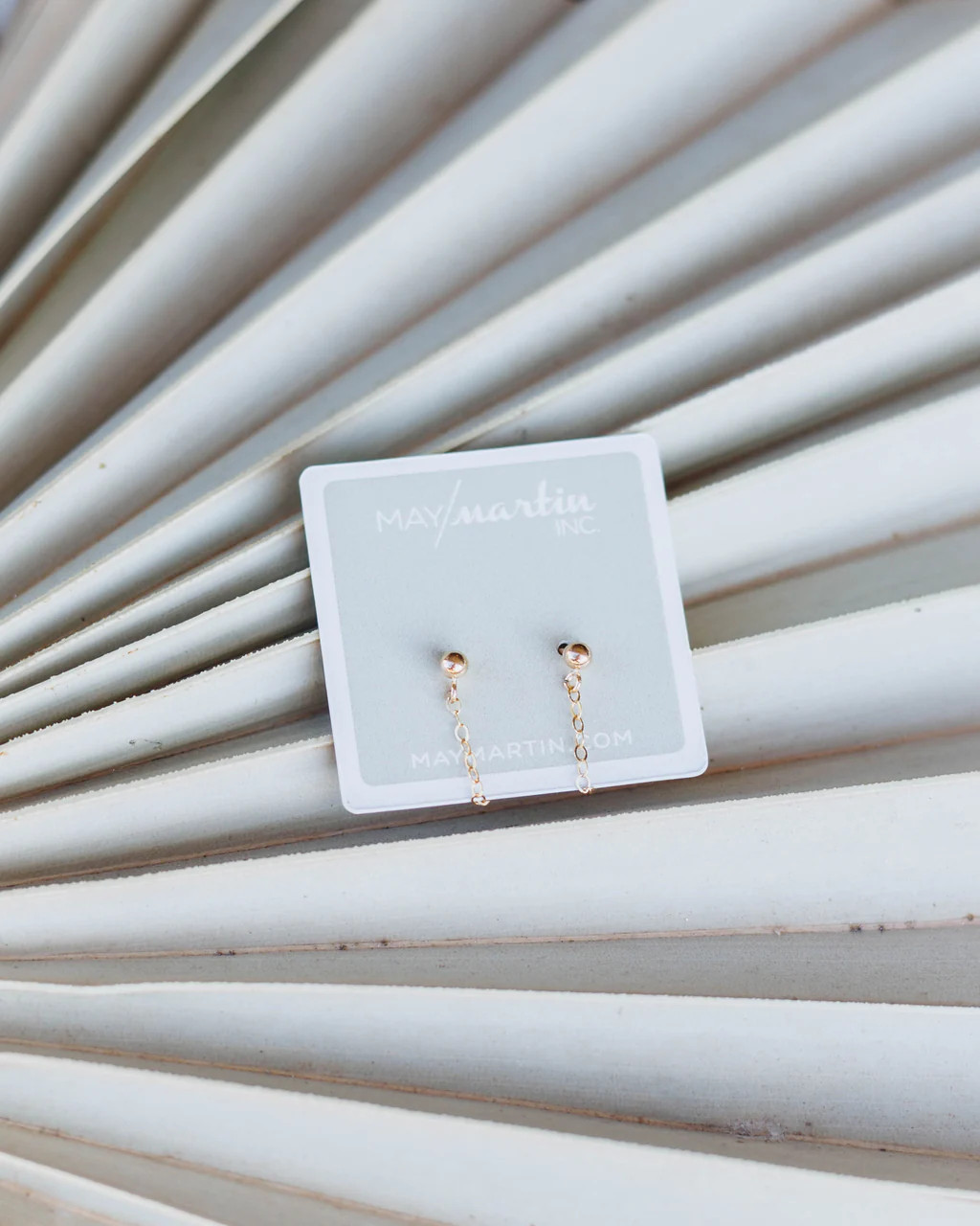 Ball and Chain Earrings | City and Stars