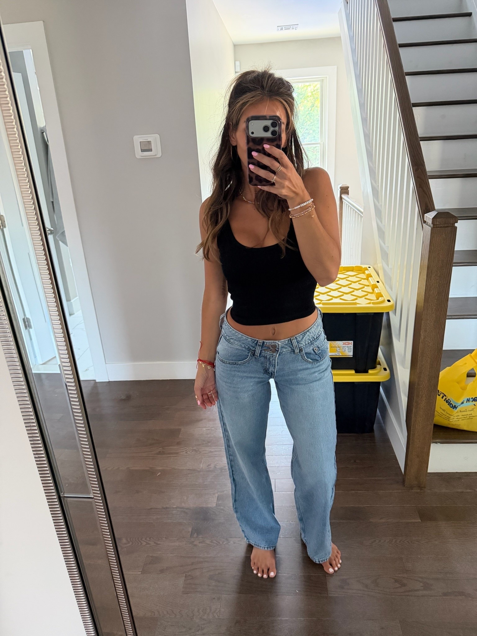 Love my new jeans!

#LTKootd #LTKgrwm #LTKdayinmylife